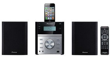 Pioneer X-EM21 Micro HiFi CD/FM Stereo System with iPod-Dock USB-in Remote