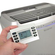 EdgeStar Server Room 14,000 BTU Dual Hose Portable Air Conditioner With Pump - Silver N6