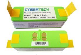 Lithium Li-Ion 4400mAh Replacement Battery for iRobot Roomba 500, 600, 700, 800 Series, High Capacity 4.4Ah, SUPER...