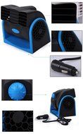 Car Vehicle Truck 12v Mini Portable Cigarette Lighter Cooling Air Fan Conditioner N7