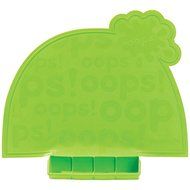 New Mastrad Baby A52808 Green Lil' Placemat with Roll-up Carrying Pouch