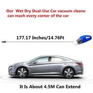 Portable Car Vacuum Cleaner- 4.5m Cable 12V 120W Wet Dry Dual-Use,Car Vacuums Handheld Automotive/Auto Vacuums... N11