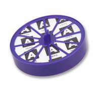 I-Clean 1 Pack Purple Post-Motor HEPA Filters for Dyson DC07 DC14 Vacuum Cleaners Part # 901420-02 N5