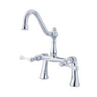 Kingston Brass KS3231BL Restoration Claw Foot Tub Filler, 8-1/2-Inch, Polished Chrome by Kingston Brass