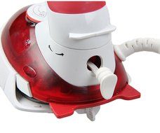 VANRA Mini Travel Iron Ultra-Portable Travel Steamer Iron Dry Iron 800w with Rotatable Handle, Built-in Fuse and... N6
