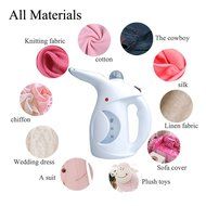 Portable Garment Steamer, Mini Handheld Textile and Fabric Steamer Handy Vapor Steamer Compact Travel Fast Heat-up... N3