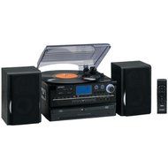New JENSEN JTA-980 3-Speed Turntable System with CD &amp; Cassette Encoding