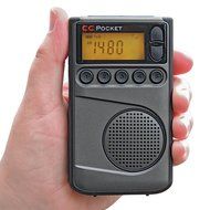 C. Crane CC Pocket AM FM and NOAA Weather Radio with Clock and Sleep Timer N2