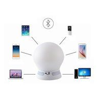 Multi-Function Stereo Bluetooth Speaker, Aibrou LED Night Light Speaker with Built in Mic, Clock, Thermometer,... N2