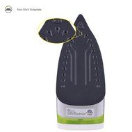 ZZ ES23311 Advantage Steam Iron Motion-Activated 1400-Watt Auto-Off, White/Green N5