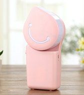 ESUMIC Portable USB Smile Air Conditioner Fan Travel Handheld Rechargeable Cooling Fan Air Purifier Humidifier... N4