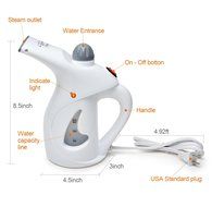 Clothes Steamer Handheld Portable Fast Heat up Fabric Garment Steamer Belmint N9