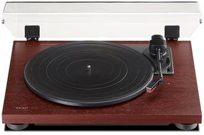 Teac TN100CH 3 Speed Analog Turntable - Cherry Finish N3