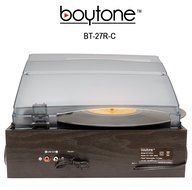 Boytone BT-27R-C Bluetooth connection 3-Speed Stereo Turntable, 2 built in Speakers Digital LCD Display AM/FM... N3