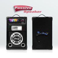 Pyle Disco Jam Dual 6.5&rdquo; Karaoke Bookshelf Stereo Speaker System, 2 Mic Inputs and Built in LED Party Lights N2