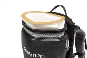 Powr-Flite BP6S Comfort Pro Backpack Vacuum, 6 quart Capacity N4
