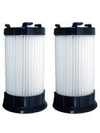 (2) Eureka Type Dcf4-Dcf18 Upright Vacuum Cleaner Hepa Pleated Washable Filter W/activated Charcoal, Whirlwind...
