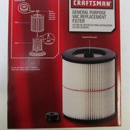Craftsman 9-17816 Filter Fits All Current Craftsman Vacuums 5 Gallons and Above N3