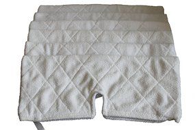Generic Microfiber Pads Suitable for Shark Steam Mop S3501 S3550 S3601 (Pack of 6)