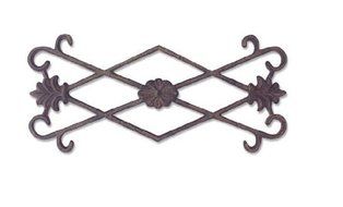 Craft-Tex 6763WI Open Scroll Overlay - Wrought Iron