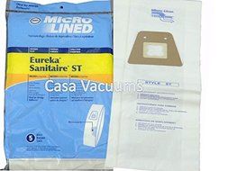 40 Eureka Sanitaire Type ST Vacuum Bags, Express, Home Cleaning System 63213, 63213A, 63213-g5, 63213-10, S670D...