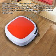 WOHOME Multi-function Vacuum Cleaning Robot with Self Sucking and Wiping for Family/Hotel Room/Small Office (Red) N4