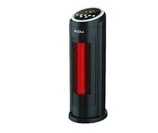 LifeLux LifeSmart Infrared Quartz 17" Heater - Medium Room Home or Office - Black N2