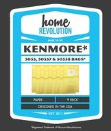 Kenmore 5055, 50558, 50557, 20-5055, 20-50557, 20-50558 Comparable Home Revolution Brand Replacement Vacuum Bags... N2