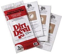 Dirt Devil Central Vacuum Cleaner HP, CV950,CV1500 Vacuum Bags 3 Pk Part # 7767-W, 9597 by Dirt Devil