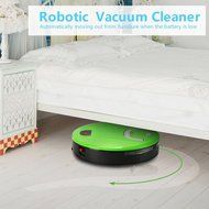 FINE DRAGON Robot Sweeper Automatic Floor Cleaning Robot Sweeping Robotic Machine with Portable Handle (Green) N6