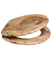 Soft Close Toilet Seat | Many Different Designs | Stable Hinges | Easy to mount surface (Rustic) by Sanilo N8