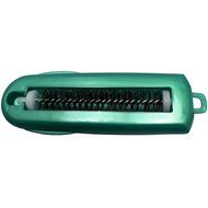 Konex Hand Held Mini Swivel Sweeper Swirl Brush for Table, Home and Car (Green) N9