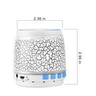 Bluetooth Speakers Vanten Mini Portable Stereo Glow in the Dark Sparkle Neon Flashlight LED with Built-in Mic... N13