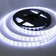 TOP YAO 16.4ft 3528 120led/m SMD Flexible Ribbon 600 LED 9.6w/m Waterproof Cuttable Strip Light for Home Party... N7