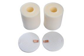 (2-PACK of Type XFF500 Foam &amp; Felt Filter Kits) for Shark NV500 Rotator Pro Lift-Away Vacuum Cleaners. Genuine...