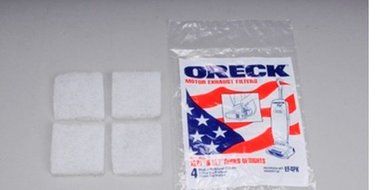 Oreck Xl-21 Series Upright Vacuum Motor Filters 4 Pk Genuine Part # Ef4pk
