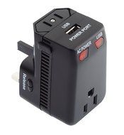 Smooth Trip International Plug Adapters with Electric Converter and USB Charger