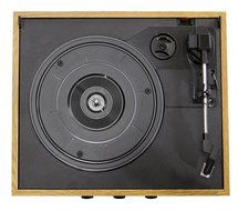 PYLE-HOME PVNTTR22 Retro Belt-Drive Turntable with Three Speeds and AM/FM Radio N2