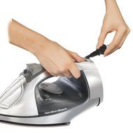 Hamilton Beach Steam Iron with Retractable Cord &amp; Stainless Steel Soleplate (14881) N2