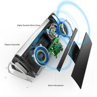 Aolaifo 3D HD Bluetooth Wireless Speaker for 10 Hours Music Streaming &amp; Hands-Free Calling with Passive Sub Woofer... N6