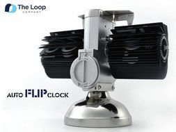 Retro Flip Down Clock - Internal Gear Operated N10