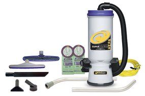 ProTeam Backpack Vacuums Super CoachVac HEPA Commercial Backpack Vacuum Cleaner with Versatile Tool Kit &amp; Telescoping... N11