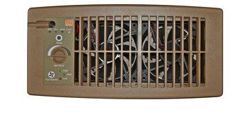 Suncourt Flush Fit Register Air Booster Fan and Flush Fit Mount Adaptor N4