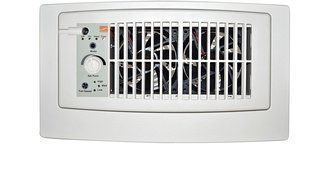 Suncourt Flush Fit Register Air Booster Fan and Flush Fit Mount Adaptor N6