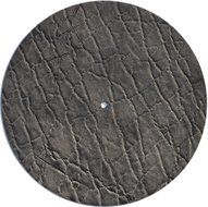 Genuine Leather Turntable Platter Mat - Embossed Elephant Skin