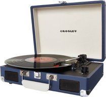 Crosley Cruiser. The Best Modern Portable &amp; Lightweight Turntable Suitcase, Briefcase 3 Speed Gramophone, Vinyl... N24