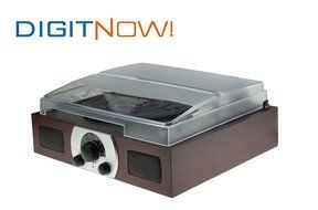 Digitnow!3-Speed Stereo Turntable with AM/FM Stereo Radio - AUX IN &amp; OUT N2