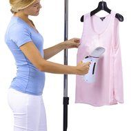 Portable Fabric Steam Cleaner Mini Travel Garment Steamer with Zipper Waterproof Travel Pouch N16