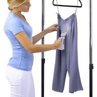 Portable Fabric Steam Cleaner Mini Travel Garment Steamer with Zipper Waterproof Travel Pouch N22