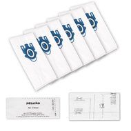 I-clean 10pcs GN Vacuum Bags Replace for Miele AirClean 3D Efficiency Dust Bag, with 4 Filters N4